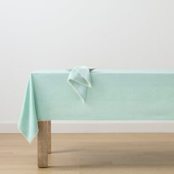 Alternative view of Lenox Fine Lenox Fine French Perle Ice Blue 60x84 Tablecloth
