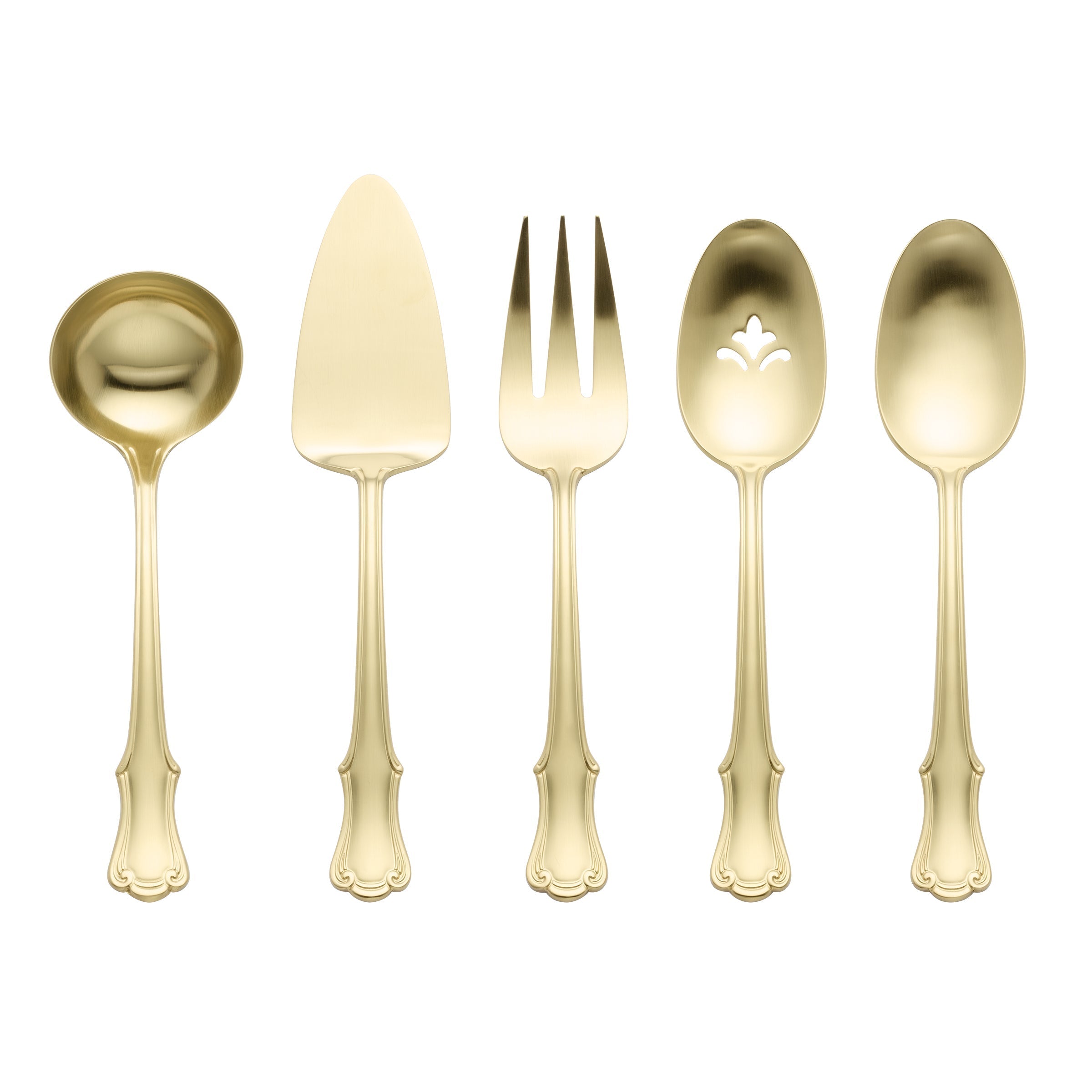 Lenox Fine Lenox Fine James Street Champagne Satin 5 Piece Hostess Set